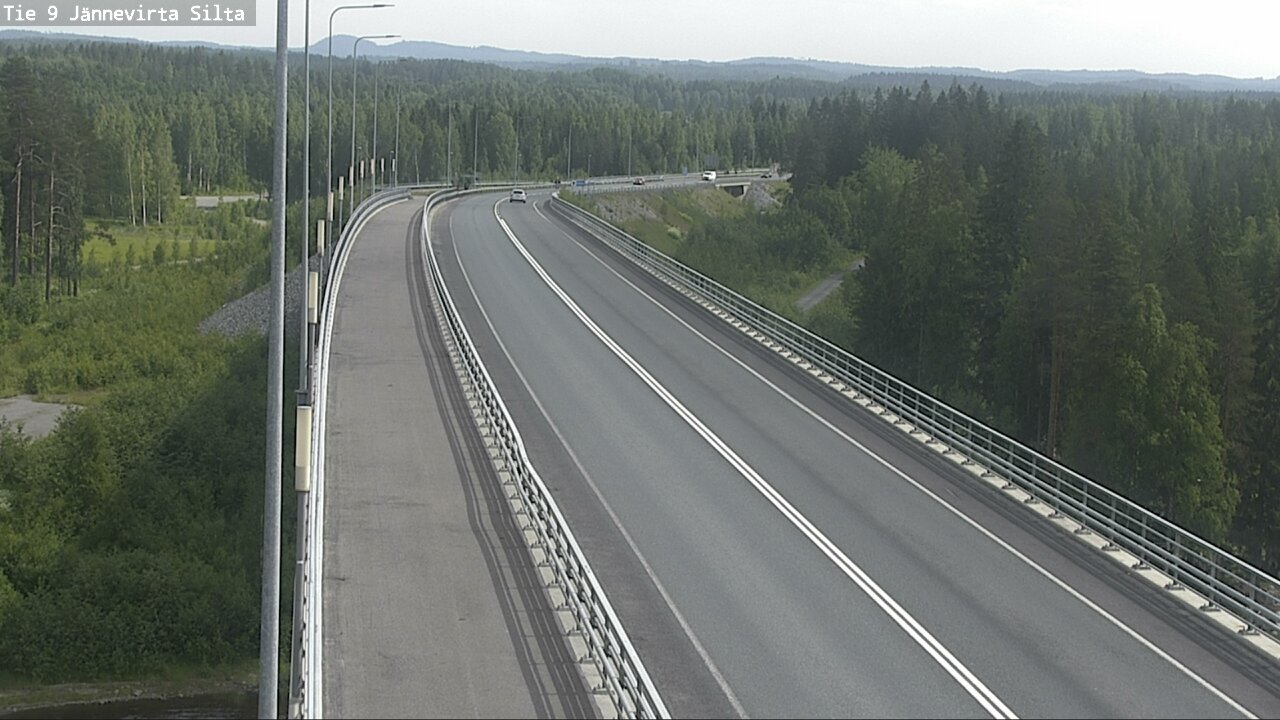 Kelikamerat Kuva Tie 9 Kuopio, Jännevirran silta, Kuopio, Pohjois-Savo