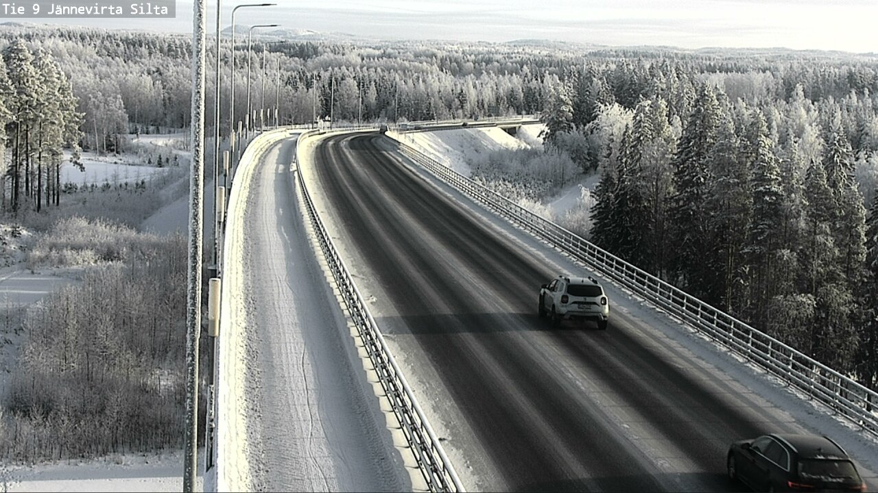 Weather Camera Image Väg 9 Kuopio, Jännevirran silta, Kuopio, Pohjois-Savo
