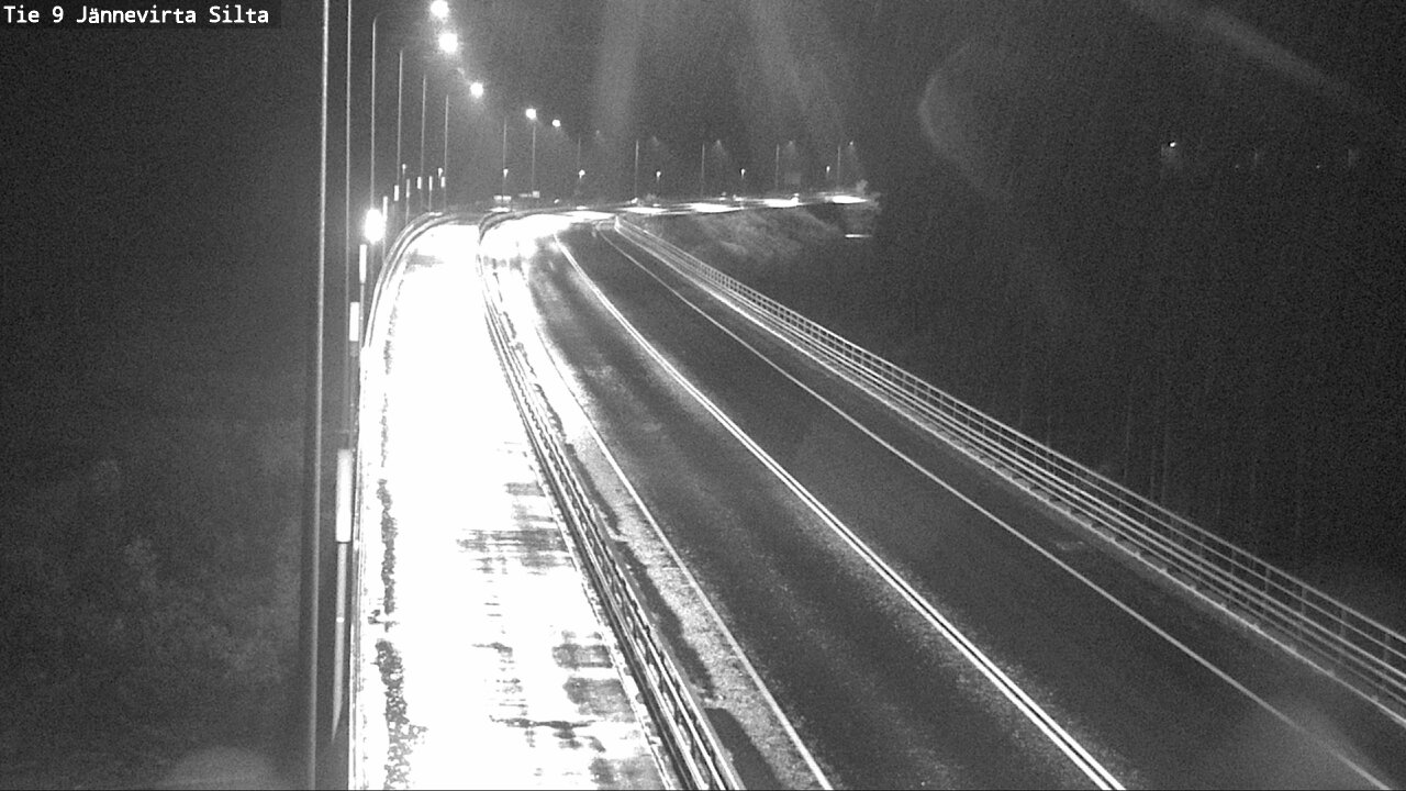 Weather Camera Image Road 9 Kuopio, Jännevirran silta, Kuopio, Pohjois-Savo
