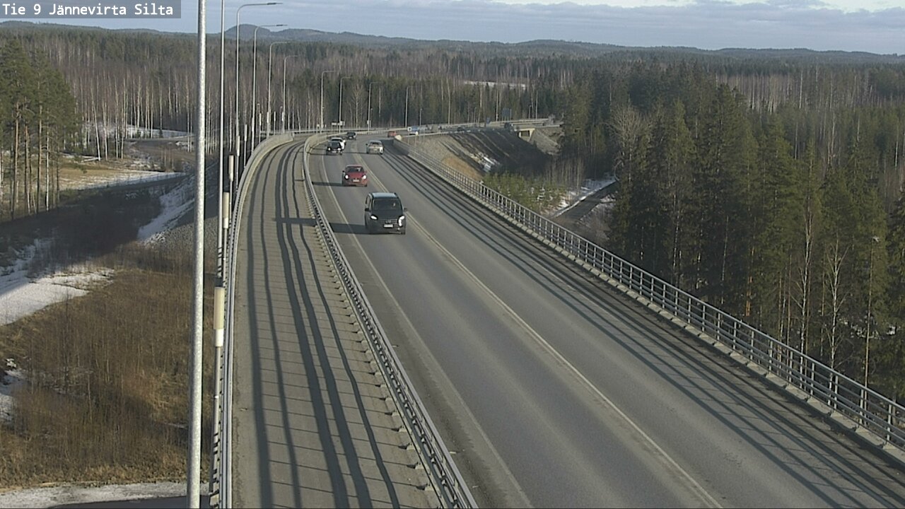 Kelikamerat Kuva Tie 9 Kuopio, Jännevirran silta, Kuopio, Pohjois-Savo