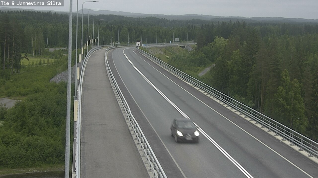 Kelikamerat Kuva Tie 9 Kuopio, Jännevirran silta, Kuopio, Pohjois-Savo