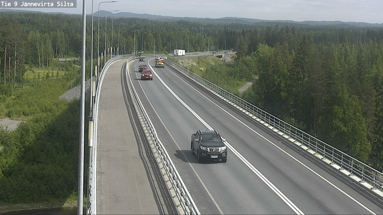 Kelikamerat Kuva Tie 9 Kuopio, Jännevirran silta, Kuopio, Pohjois-Savo
