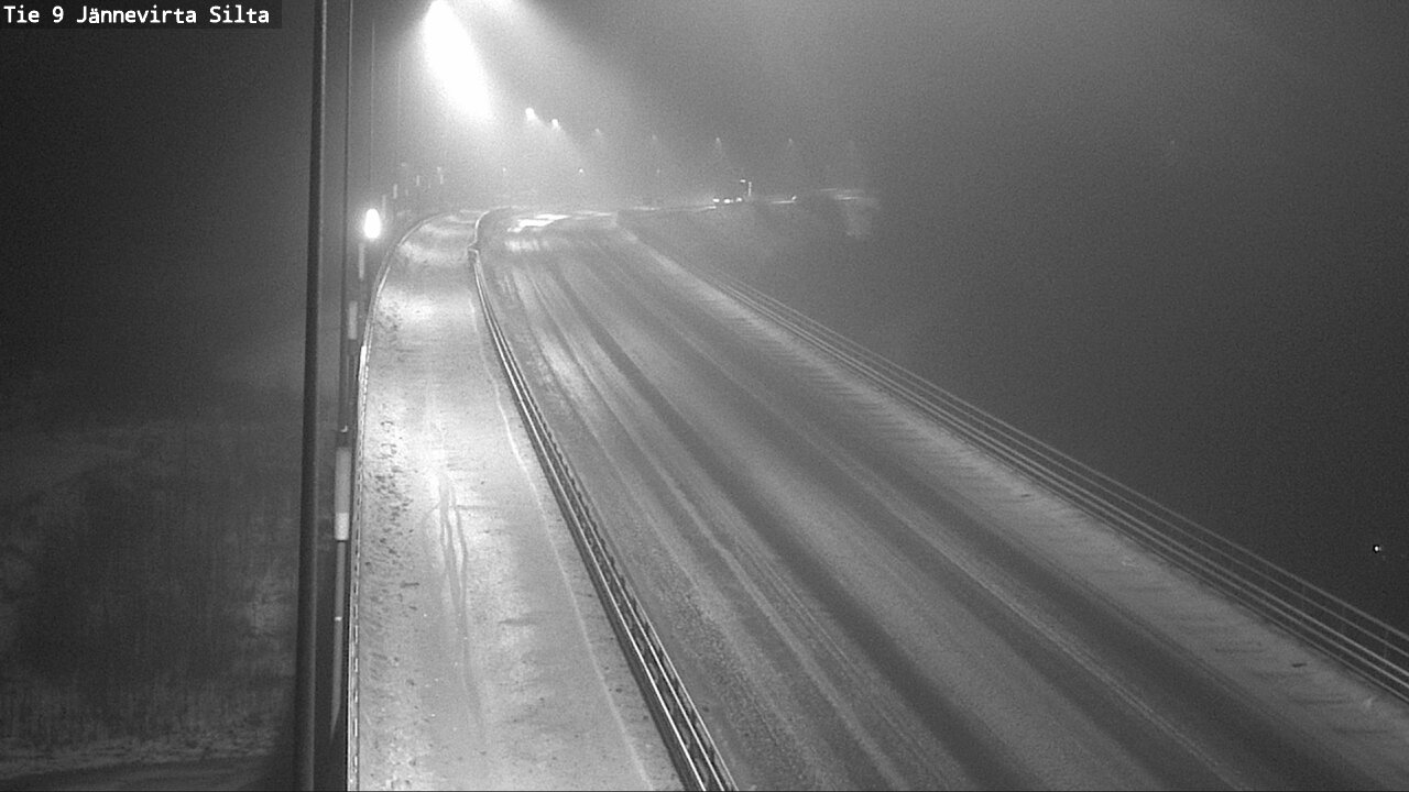 Weather Camera Image Road 9 Kuopio, Jännevirran silta, Kuopio, Pohjois-Savo