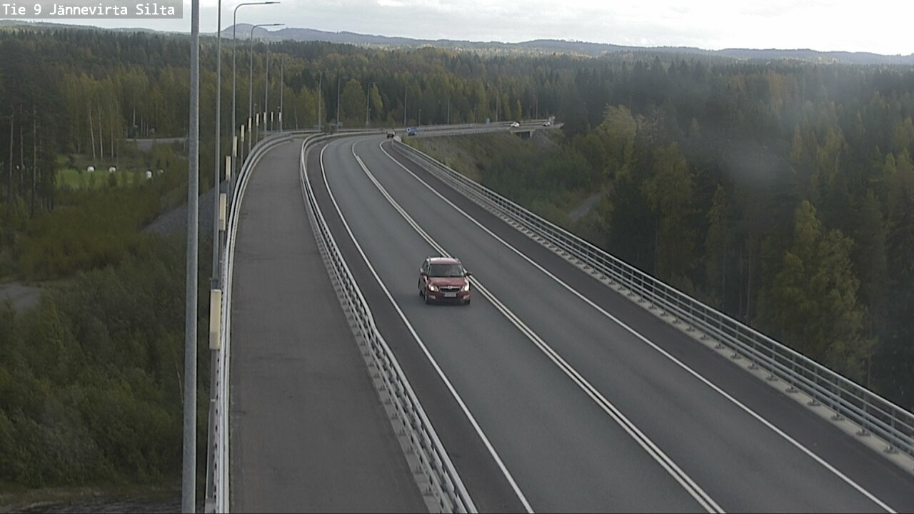 Kelikamerat Kuva Tie 9 Kuopio, Jännevirran silta, Kuopio, Pohjois-Savo