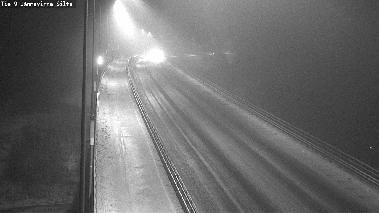 Weather Camera Image Road 9 Kuopio, Jännevirran silta, Kuopio, Pohjois-Savo