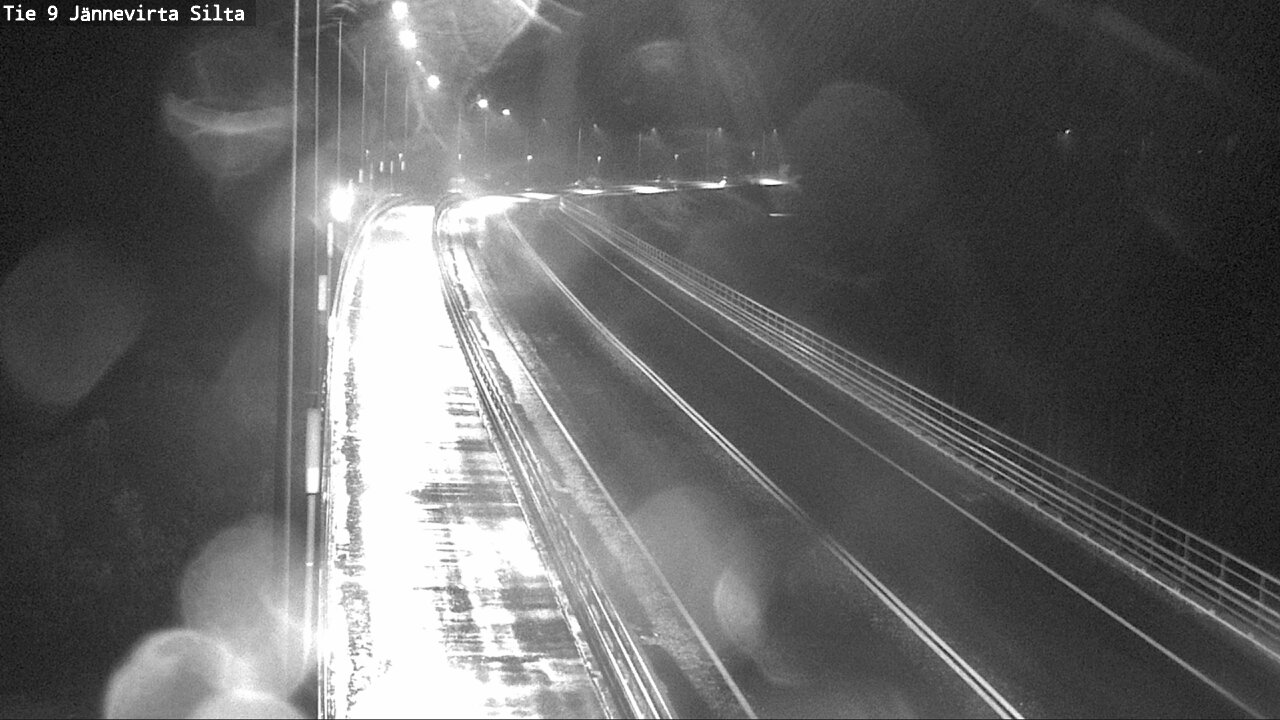 Weather Camera Image Väg 9 Kuopio, Jännevirran silta, Kuopio, Pohjois-Savo