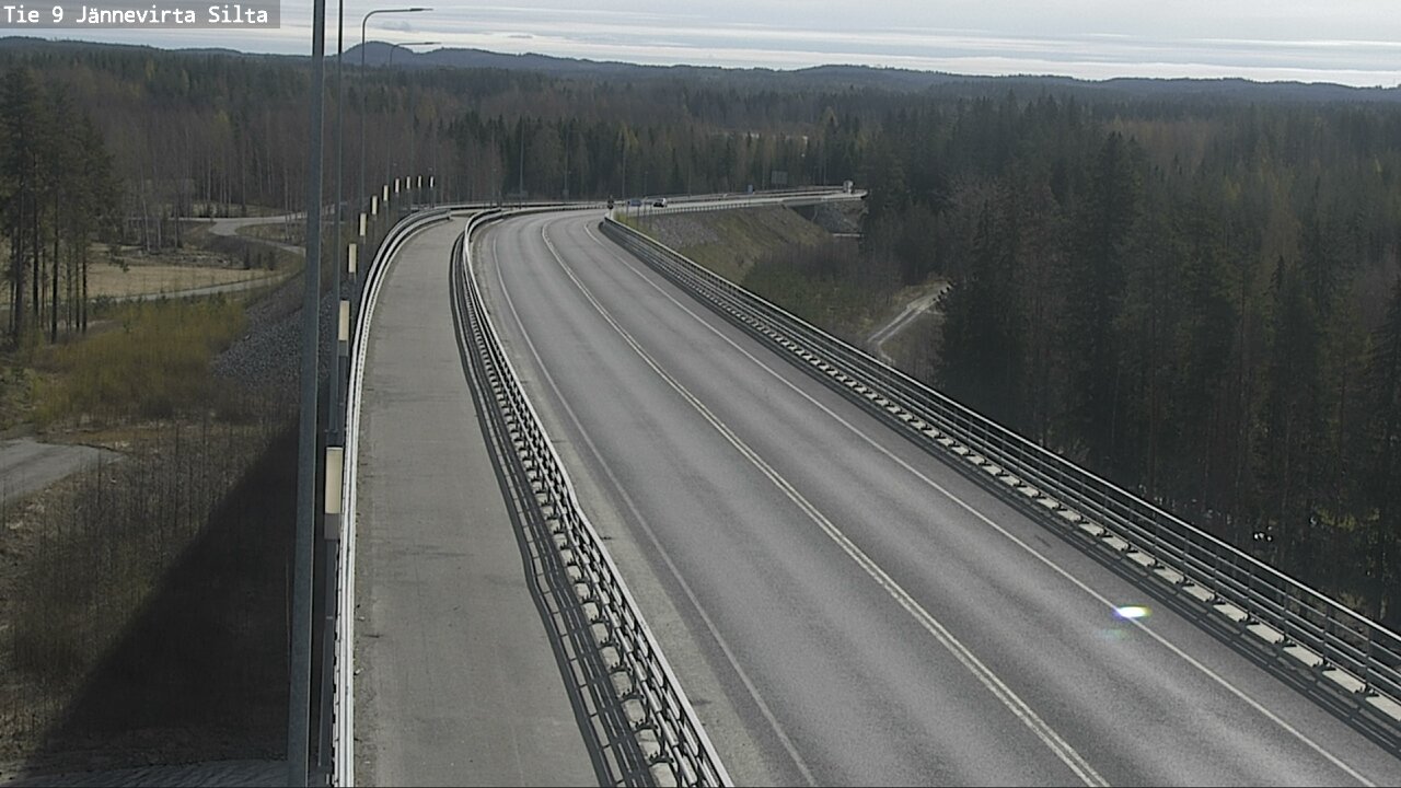 Kelikamerat Kuva Tie 9 Kuopio, Jännevirran silta, Kuopio, Pohjois-Savo