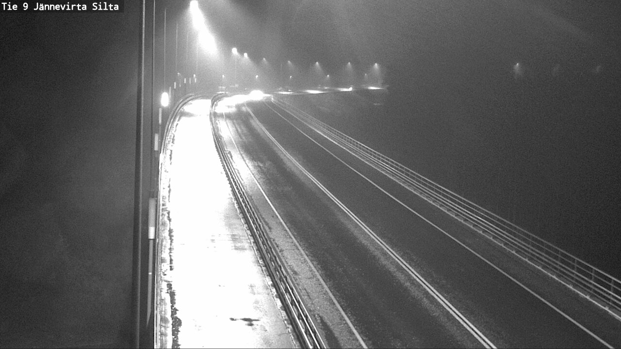 Weather Camera Image Road 9 Kuopio, Jännevirran silta, Kuopio, Pohjois-Savo