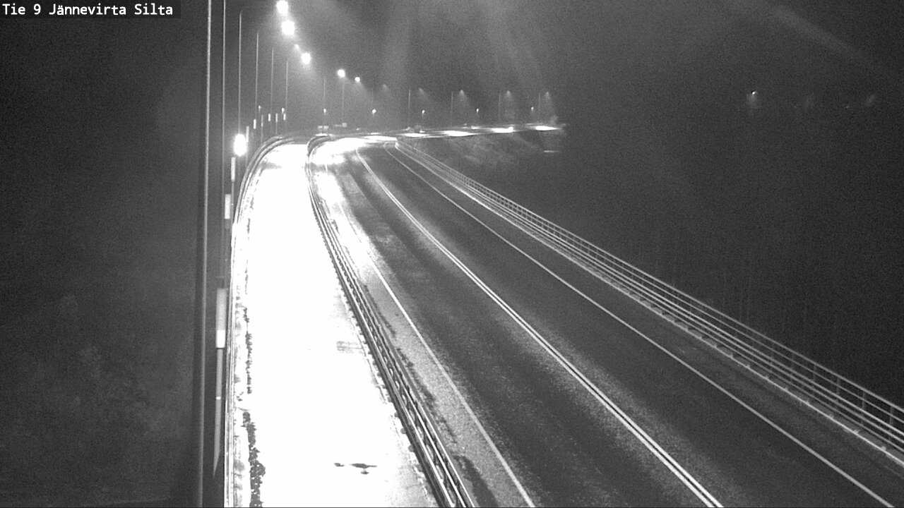 Weather Camera Image Road 9 Kuopio, Jännevirran silta, Kuopio, Pohjois-Savo