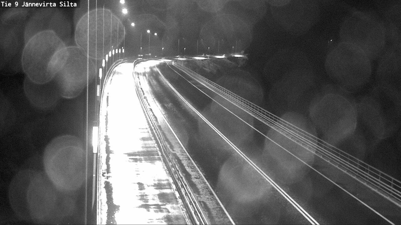Weather Camera Image Road 9 Kuopio, Jännevirran silta, Kuopio, Pohjois-Savo