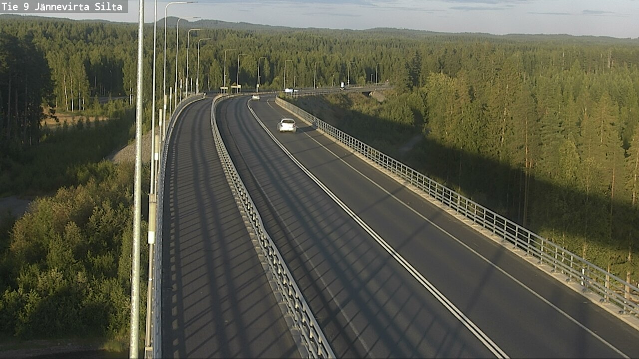 Kelikamerat Kuva Tie 9 Kuopio, Jännevirran silta, Kuopio, Pohjois-Savo