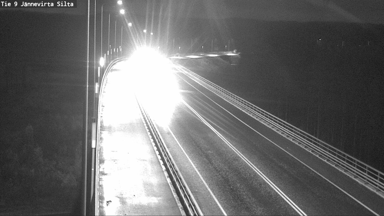 Weather Camera Image Väg 9 Kuopio, Jännevirran silta, Kuopio, Pohjois-Savo