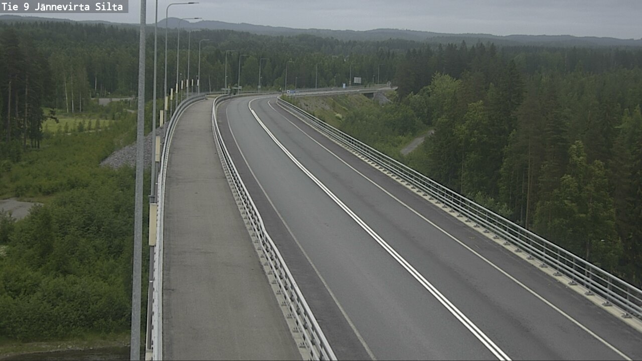 Kelikamerat Kuva Tie 9 Kuopio, Jännevirran silta, Kuopio, Pohjois-Savo