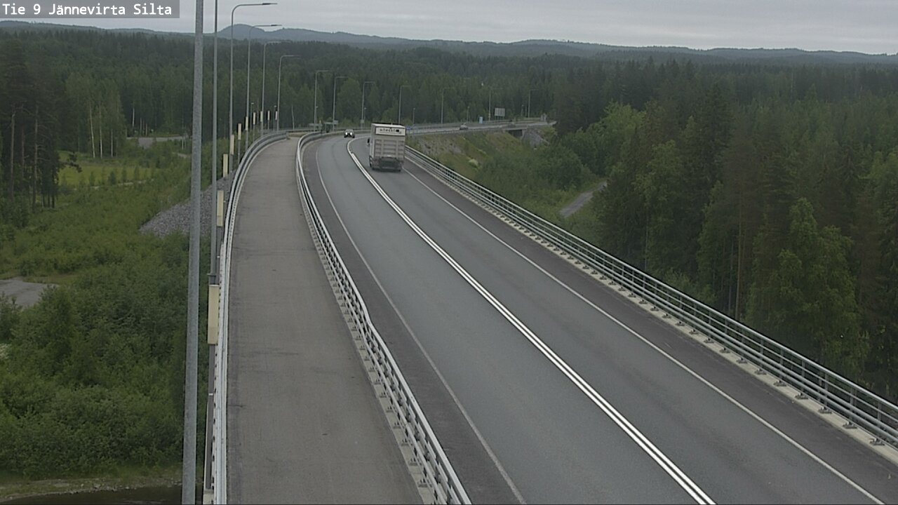 Kelikamerat Kuva Tie 9 Kuopio, Jännevirran silta, Kuopio, Pohjois-Savo