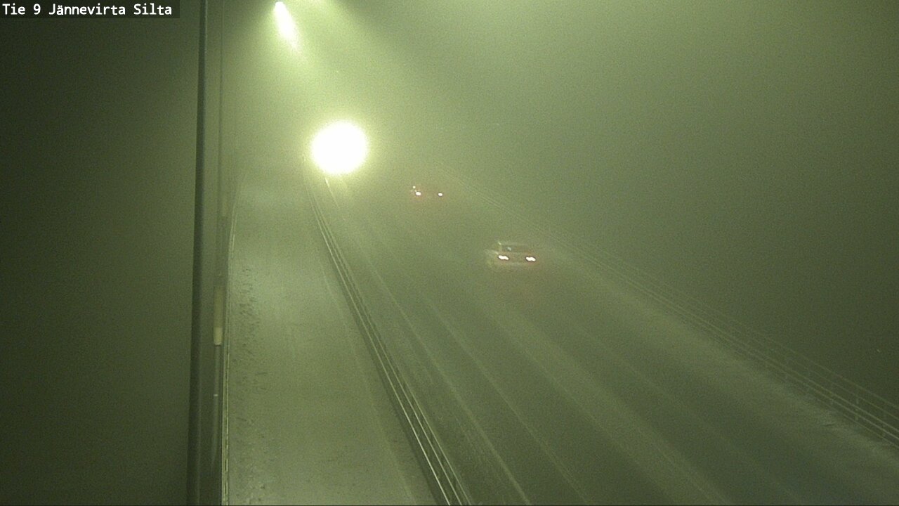 Weather Camera Image Road 9 Kuopio, Jännevirran silta, Kuopio, Pohjois-Savo