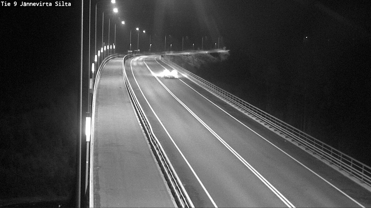 Weather Camera Image Road 9 Kuopio, Jännevirran silta, Kuopio, Pohjois-Savo