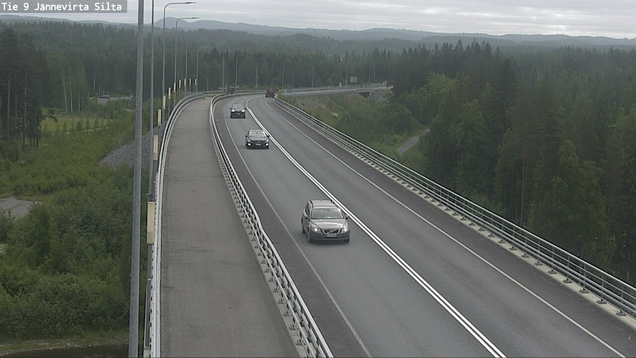 Kelikamerat Kuva Tie 9 Kuopio, Jännevirran silta, Kuopio, Pohjois-Savo