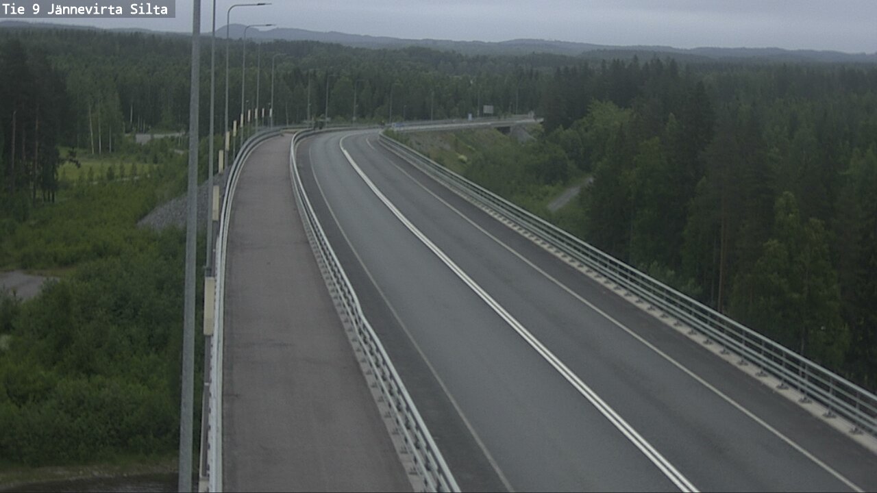 Kelikamerat Kuva Tie 9 Kuopio, Jännevirran silta, Kuopio, Pohjois-Savo