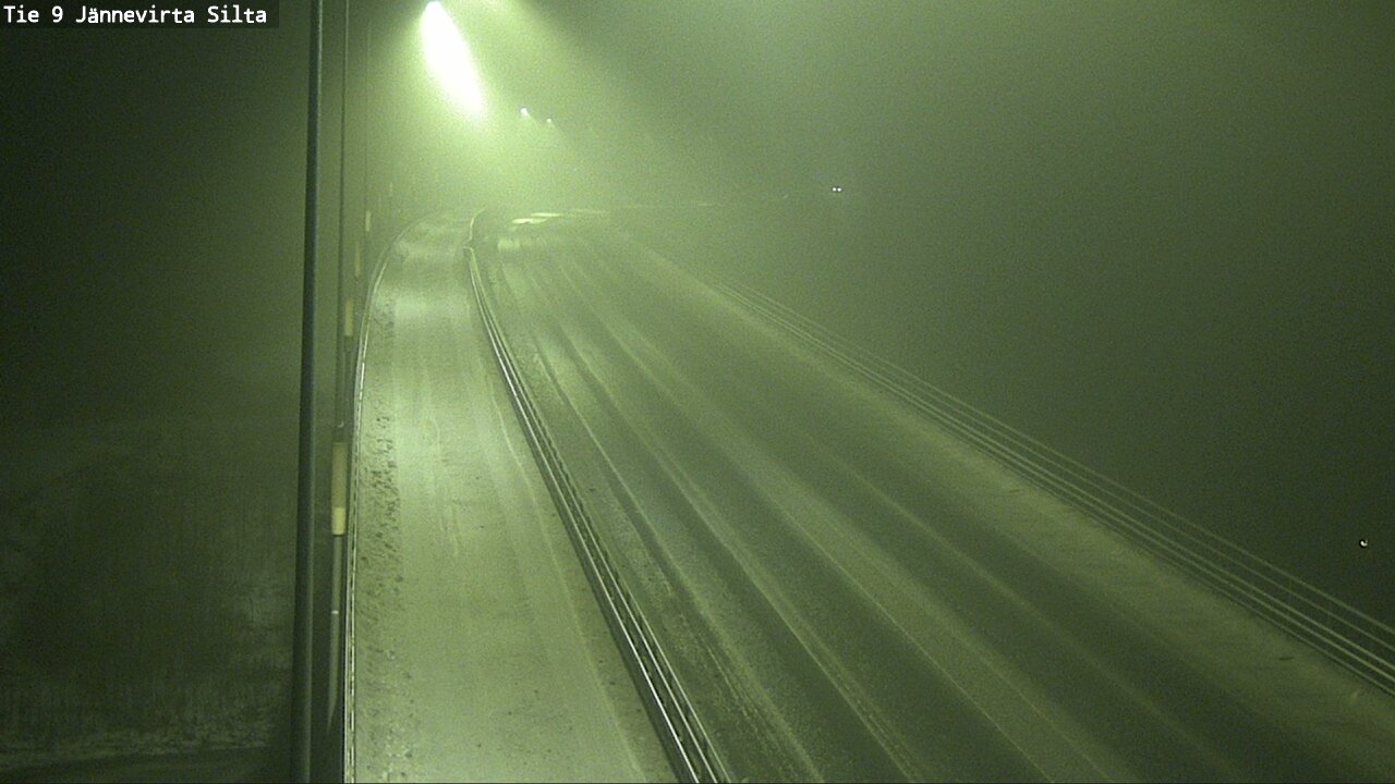 Weather Camera Image Road 9 Kuopio, Jännevirran silta, Kuopio, Pohjois-Savo