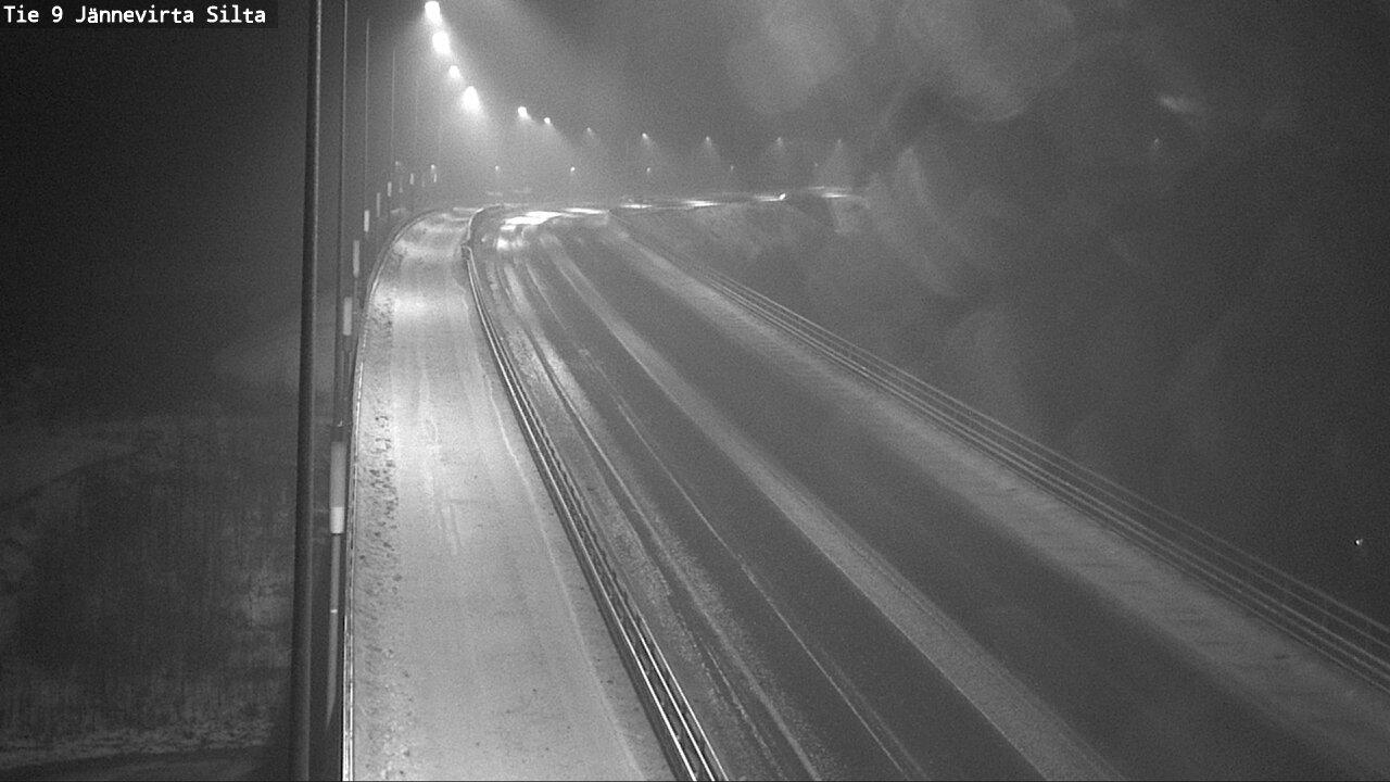 Weather Camera Image Väg 9 Kuopio, Jännevirran silta, Kuopio, Pohjois-Savo