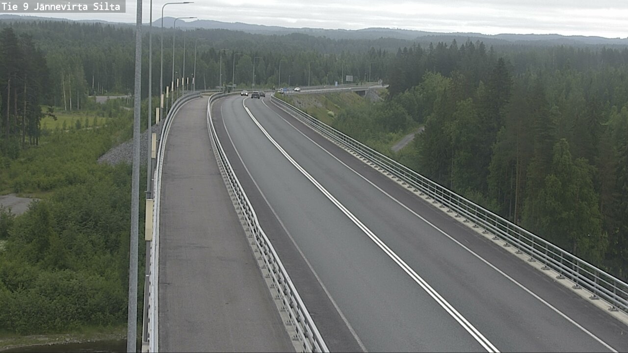 Kelikamerat Kuva Tie 9 Kuopio, Jännevirran silta, Kuopio, Pohjois-Savo