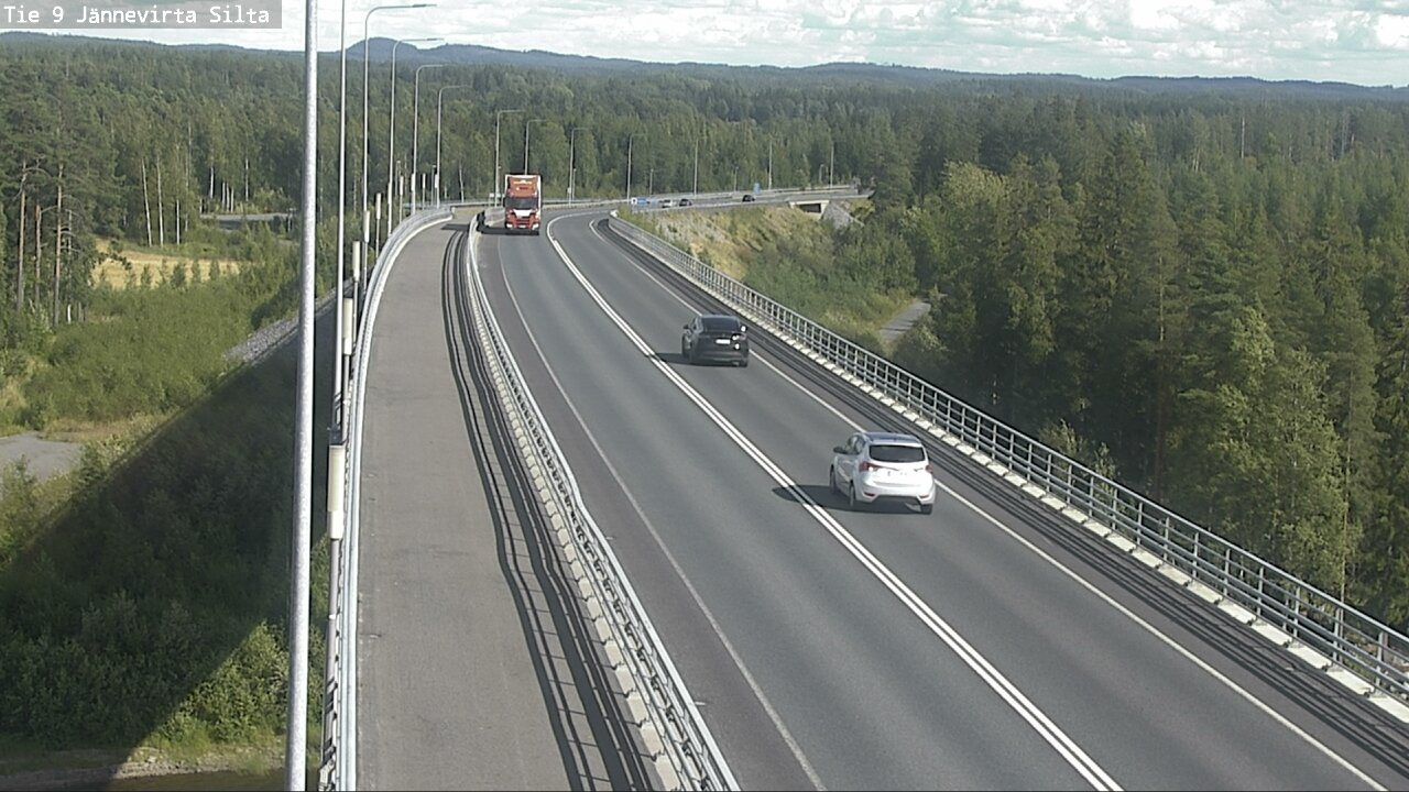 Kelikamerat Kuva Tie 9 Kuopio, Jännevirran silta, Kuopio, Pohjois-Savo