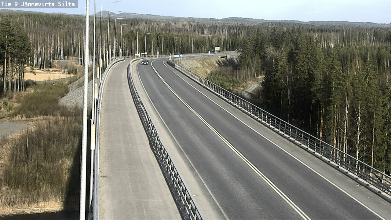Kelikamerat Kuva Tie 9 Kuopio, Jännevirran silta, Kuopio, Pohjois-Savo
