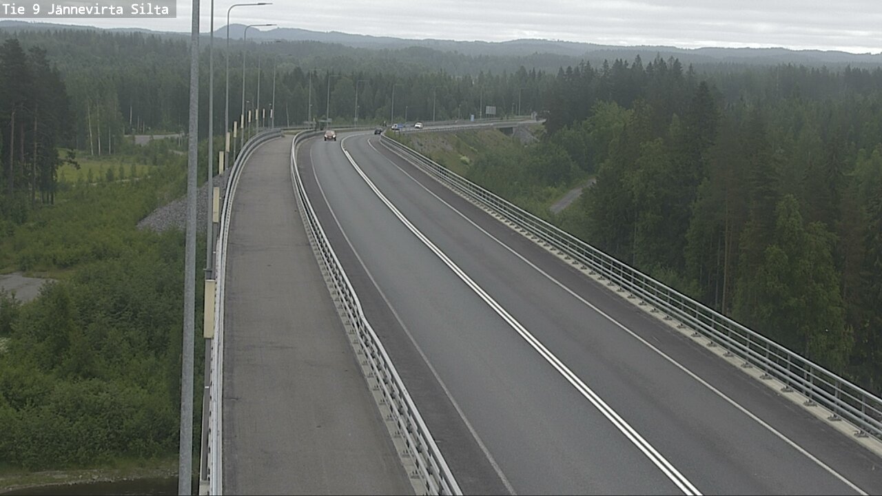 Kelikamerat Kuva Tie 9 Kuopio, Jännevirran silta, Kuopio, Pohjois-Savo