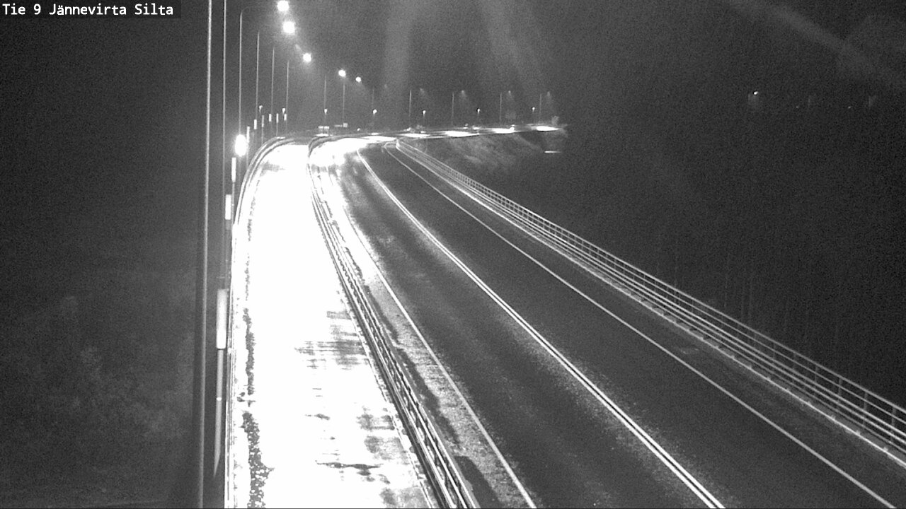 Weather Camera Image Road 9 Kuopio, Jännevirran silta, Kuopio, Pohjois-Savo