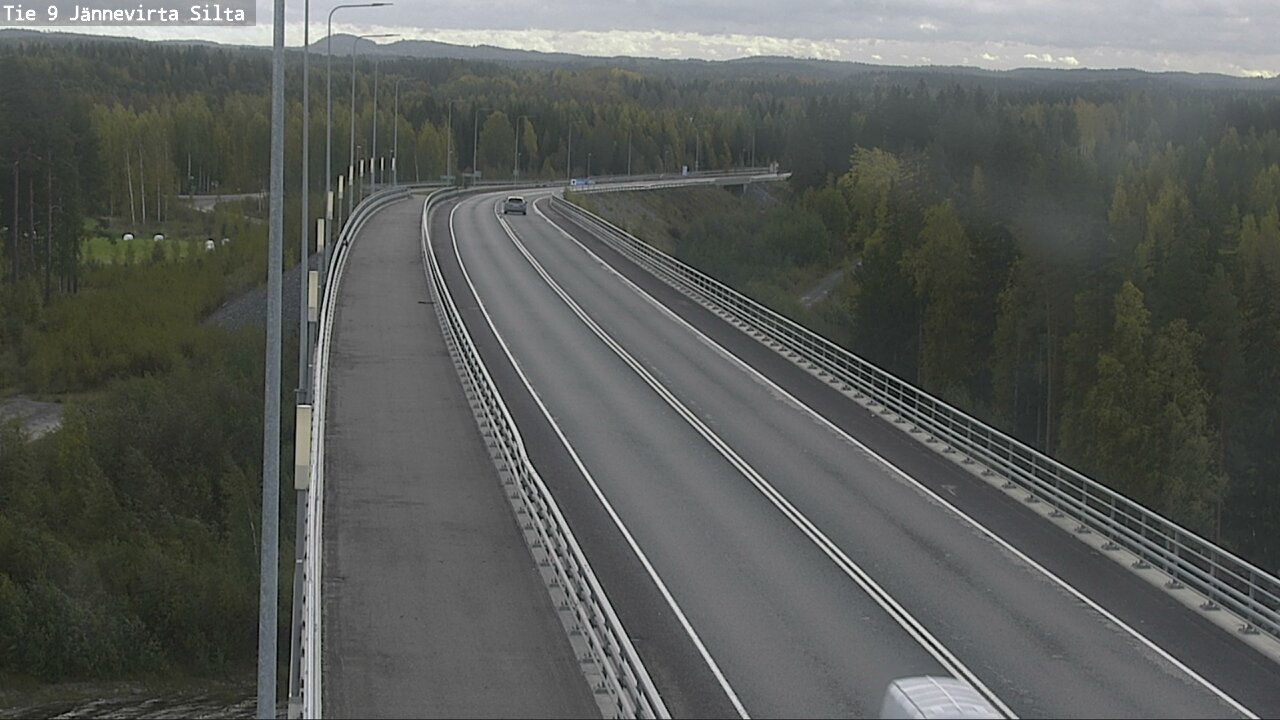 Kelikamerat Kuva Tie 9 Kuopio, Jännevirran silta, Kuopio, Pohjois-Savo