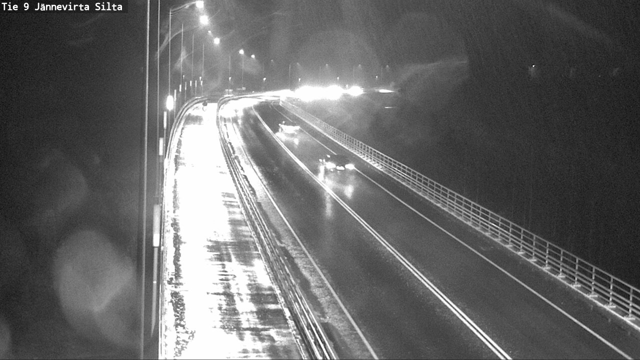 Weather Camera Image Väg 9 Kuopio, Jännevirran silta, Kuopio, Pohjois-Savo