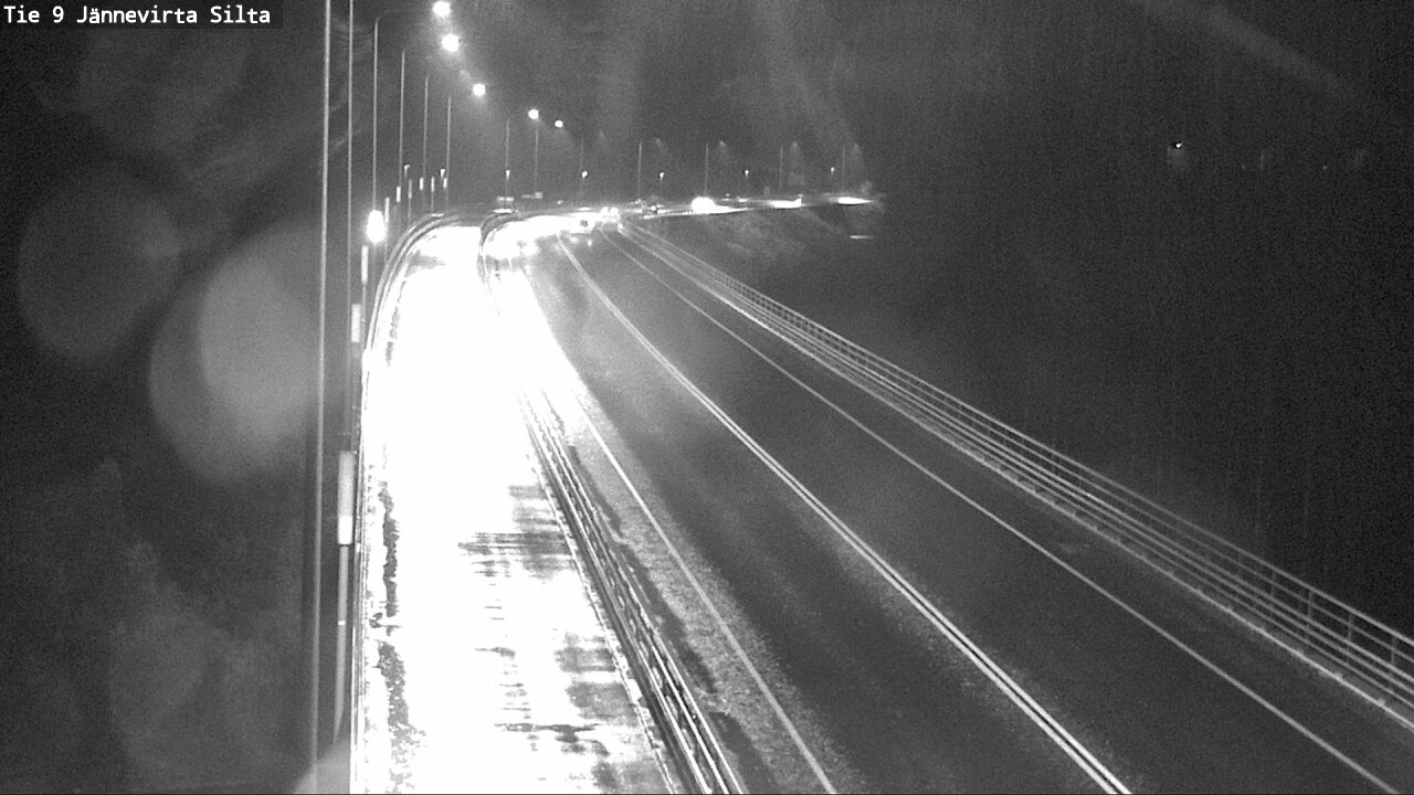 Weather Camera Image Väg 9 Kuopio, Jännevirran silta, Kuopio, Pohjois-Savo