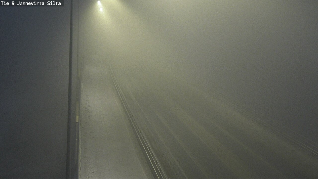Weather Camera Image Road 9 Kuopio, Jännevirran silta, Kuopio, Pohjois-Savo