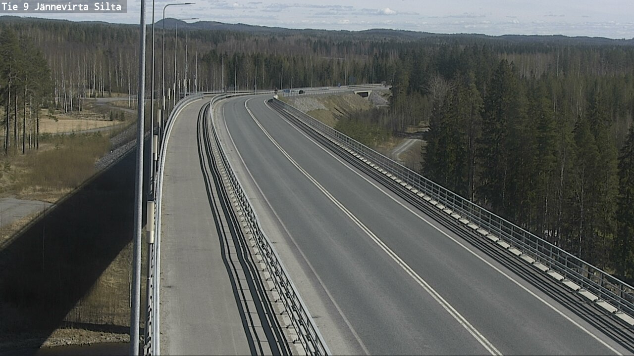 Kelikamerat Kuva Tie 9 Kuopio, Jännevirran silta, Kuopio, Pohjois-Savo
