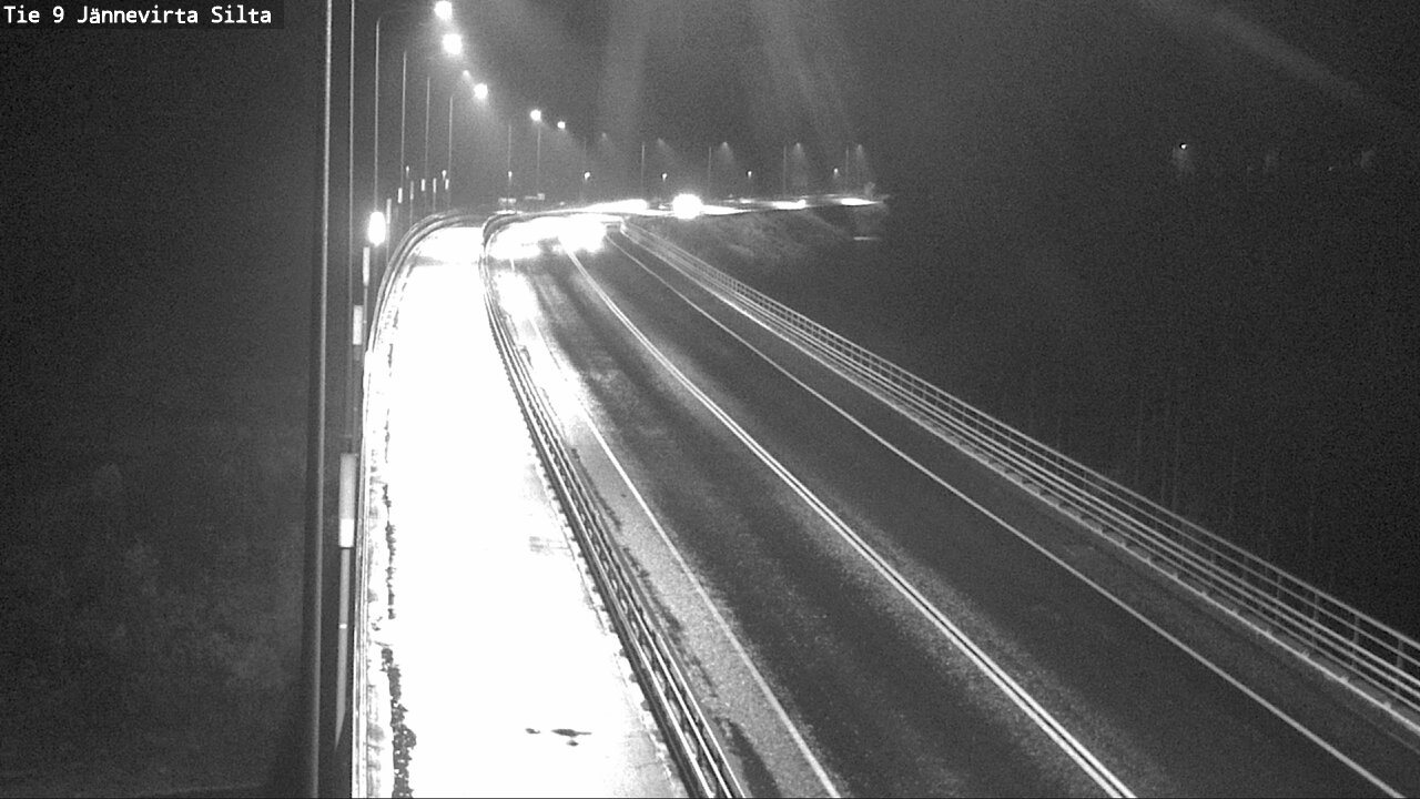 Weather Camera Image Road 9 Kuopio, Jännevirran silta, Kuopio, Pohjois-Savo