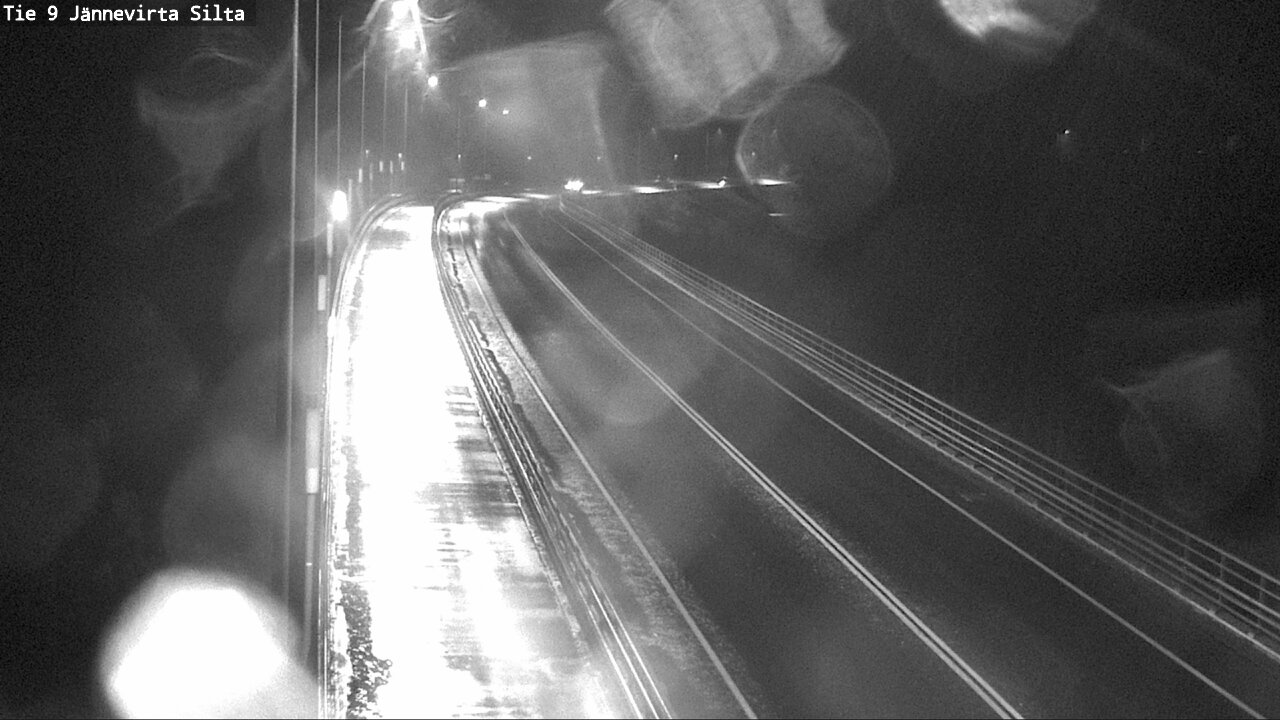 Weather Camera Image Väg 9 Kuopio, Jännevirran silta, Kuopio, Pohjois-Savo