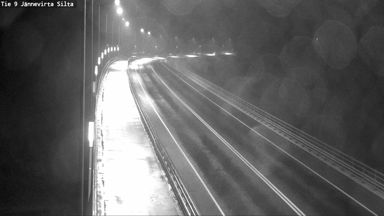 Weather Camera Image Road 9 Kuopio, Jännevirran silta, Kuopio, Pohjois-Savo