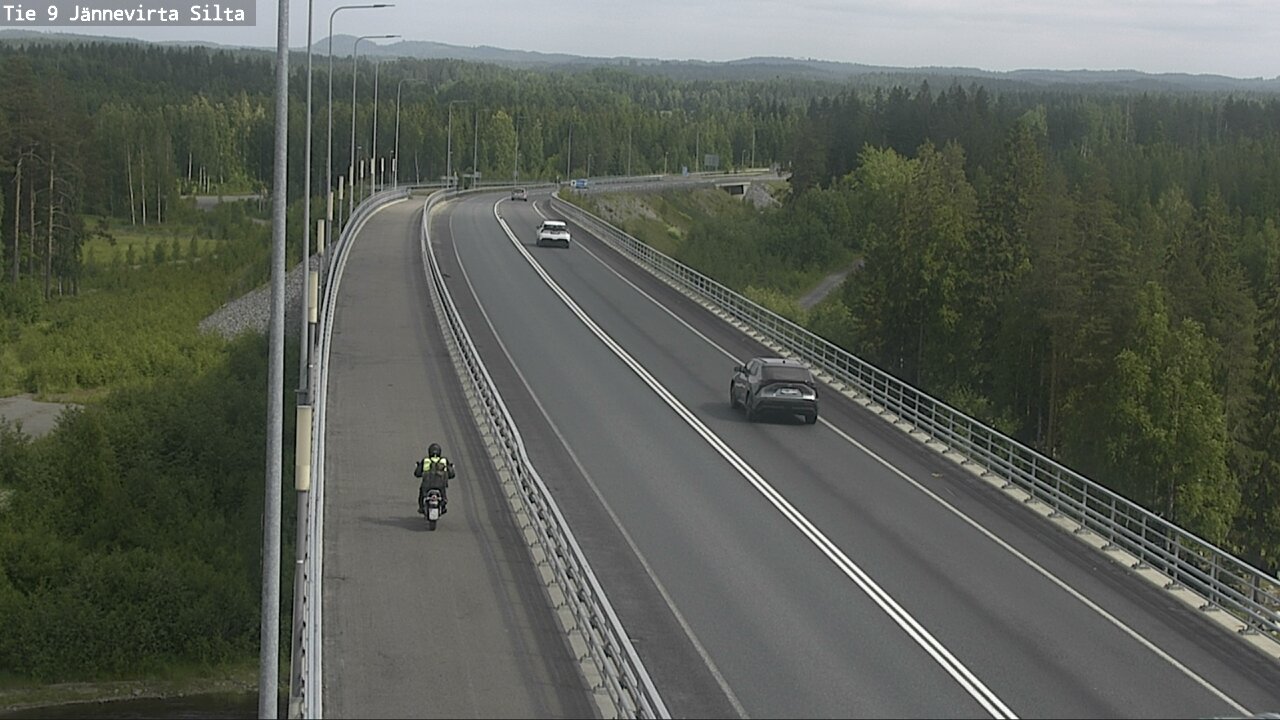 Kelikamerat Kuva Tie 9 Kuopio, Jännevirran silta, Kuopio, Pohjois-Savo