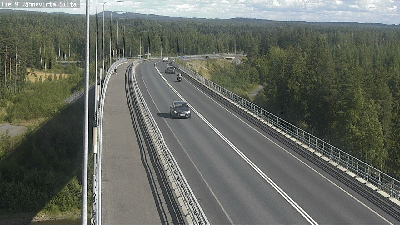 Kelikamerat Kuva Tie 9 Kuopio, Jännevirran silta, Kuopio, Pohjois-Savo