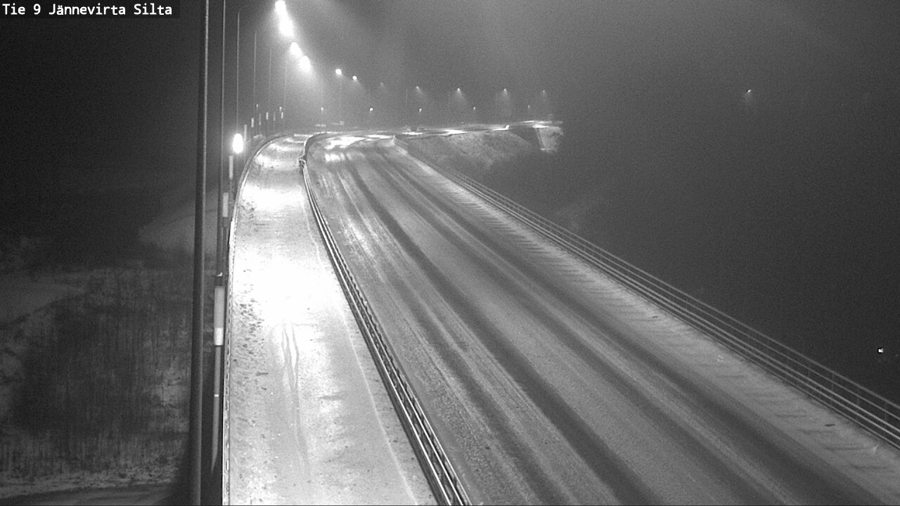 Weather Camera Image Road 9 Kuopio, Jännevirran silta, Kuopio, Pohjois-Savo