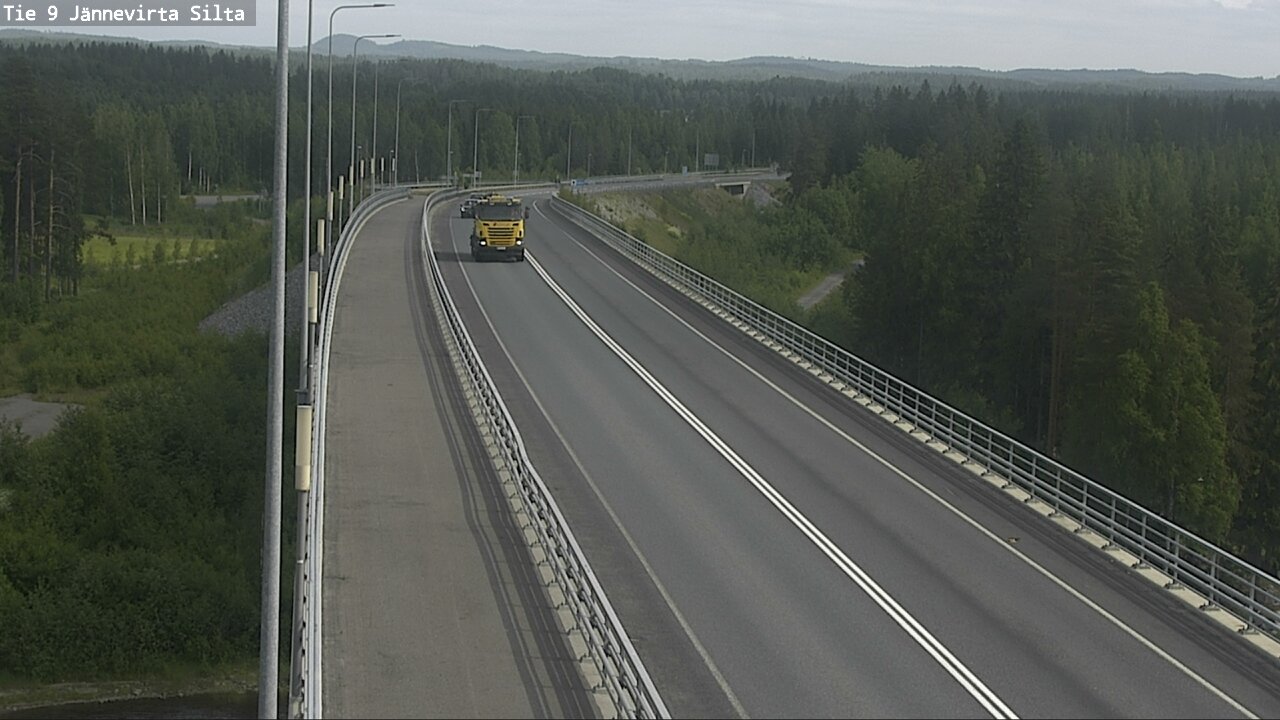 Kelikamerat Kuva Tie 9 Kuopio, Jännevirran silta, Kuopio, Pohjois-Savo
