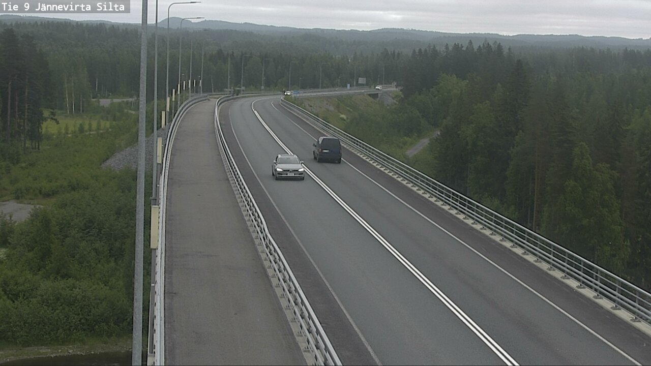 Kelikamerat Kuva Tie 9 Kuopio, Jännevirran silta, Kuopio, Pohjois-Savo