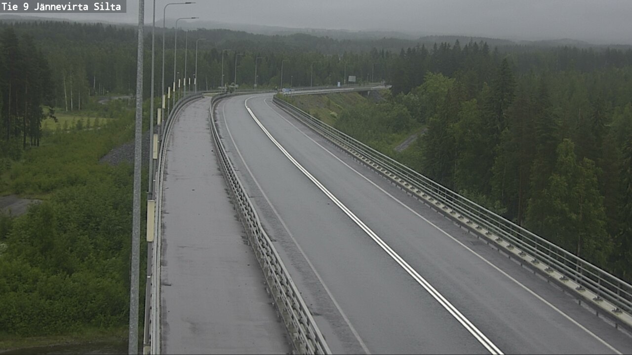 Kelikamerat Kuva Tie 9 Kuopio, Jännevirran silta, Kuopio, Pohjois-Savo