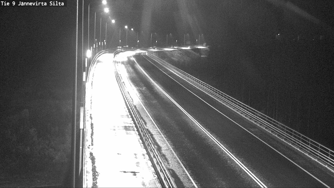 Weather Camera Image Road 9 Kuopio, Jännevirran silta, Kuopio, Pohjois-Savo