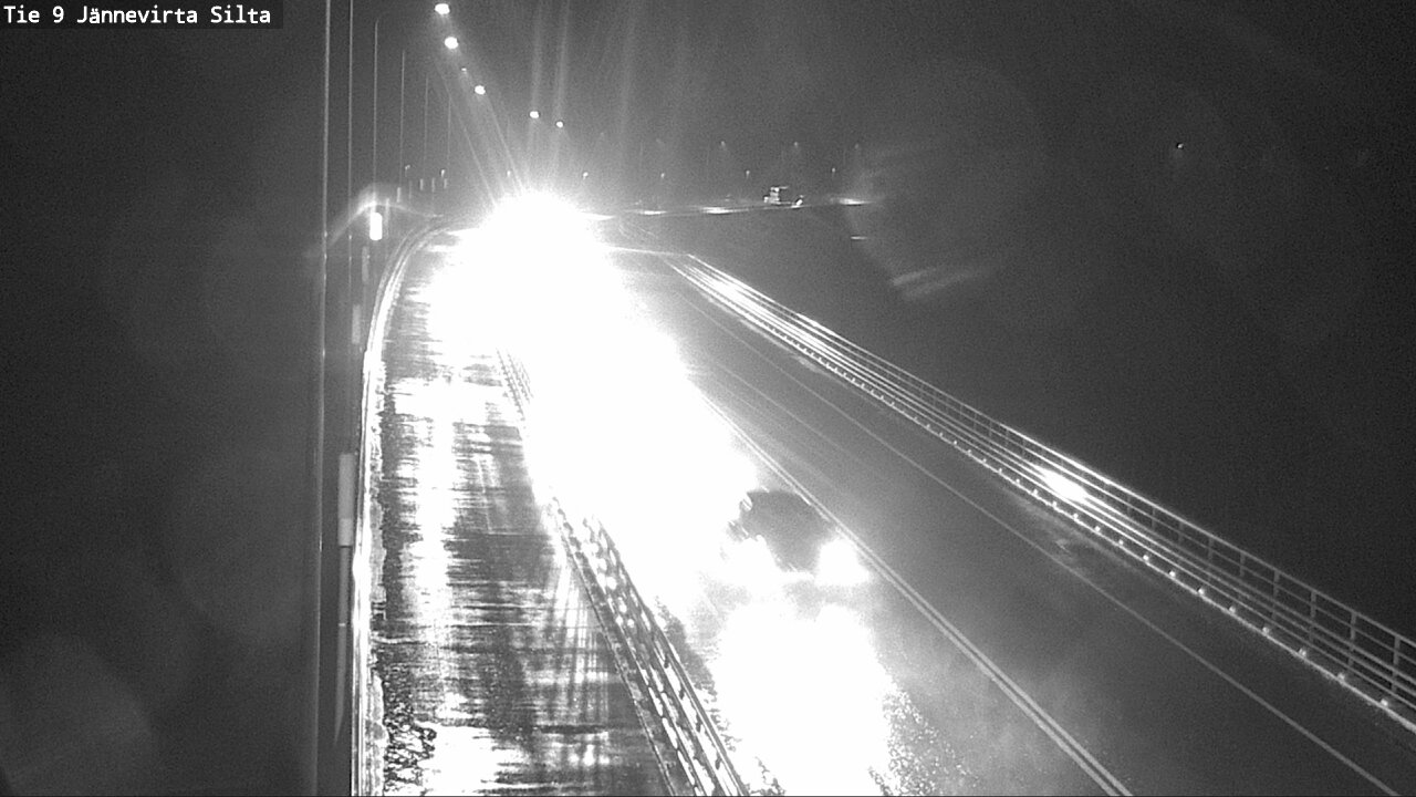 Weather Camera Image Väg 9 Kuopio, Jännevirran silta, Kuopio, Pohjois-Savo