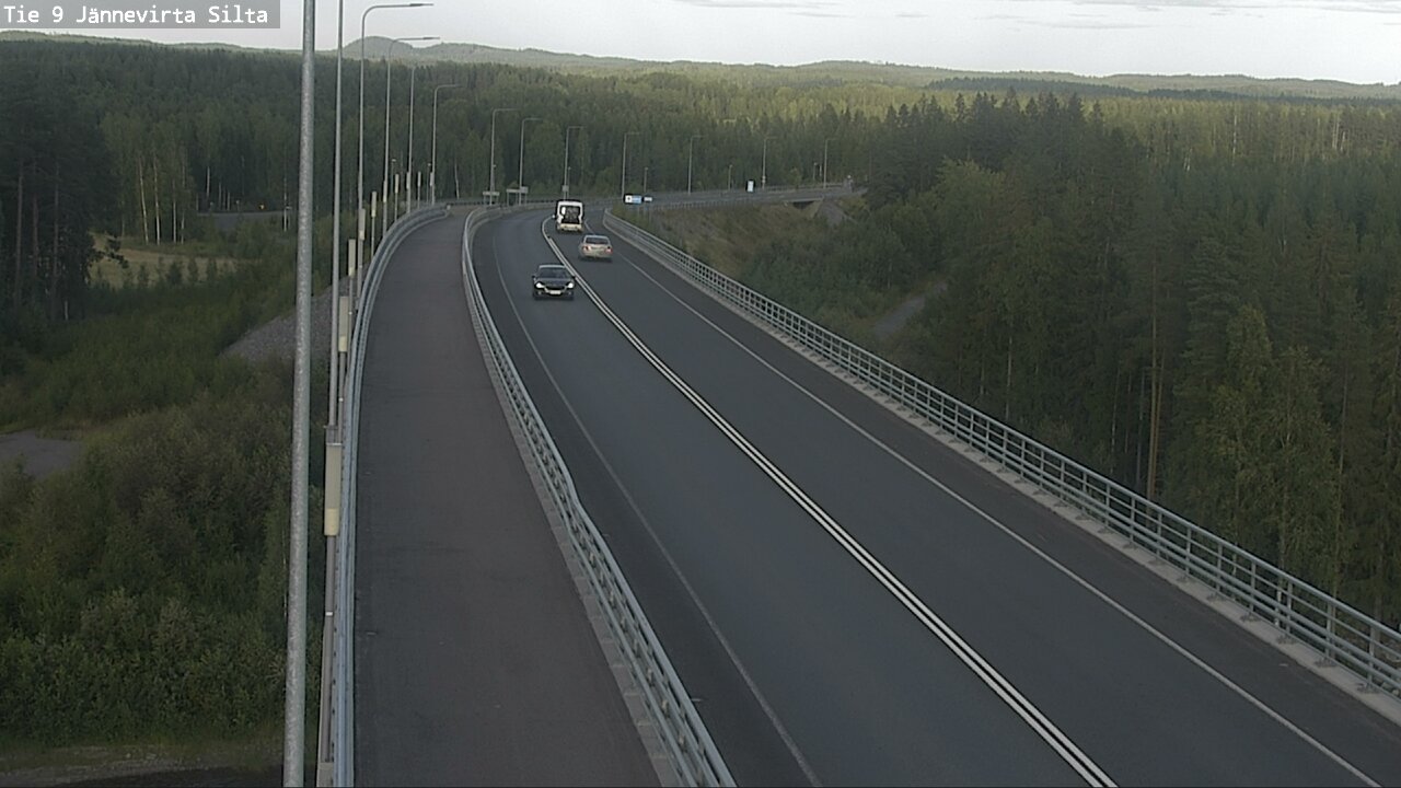 Kelikamerat Kuva Tie 9 Kuopio, Jännevirran silta, Kuopio, Pohjois-Savo