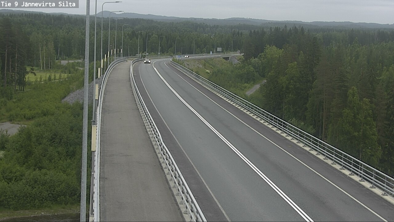 Kelikamerat Kuva Tie 9 Kuopio, Jännevirran silta, Kuopio, Pohjois-Savo