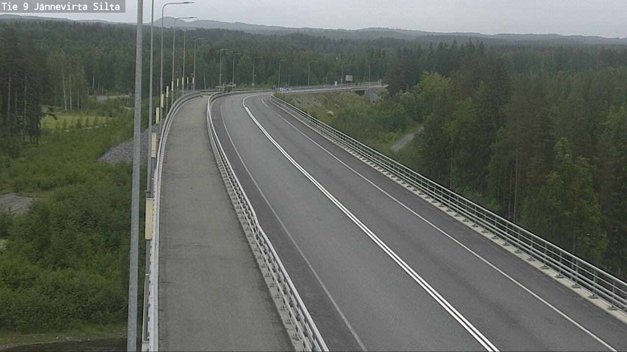 Kelikamerat Kuva Tie 9 Kuopio, Jännevirran silta, Kuopio, Pohjois-Savo