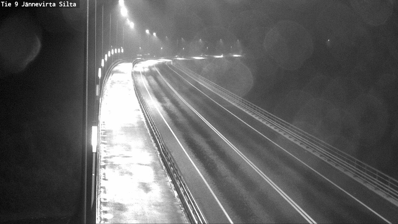 Weather Camera Image Road 9 Kuopio, Jännevirran silta, Kuopio, Pohjois-Savo