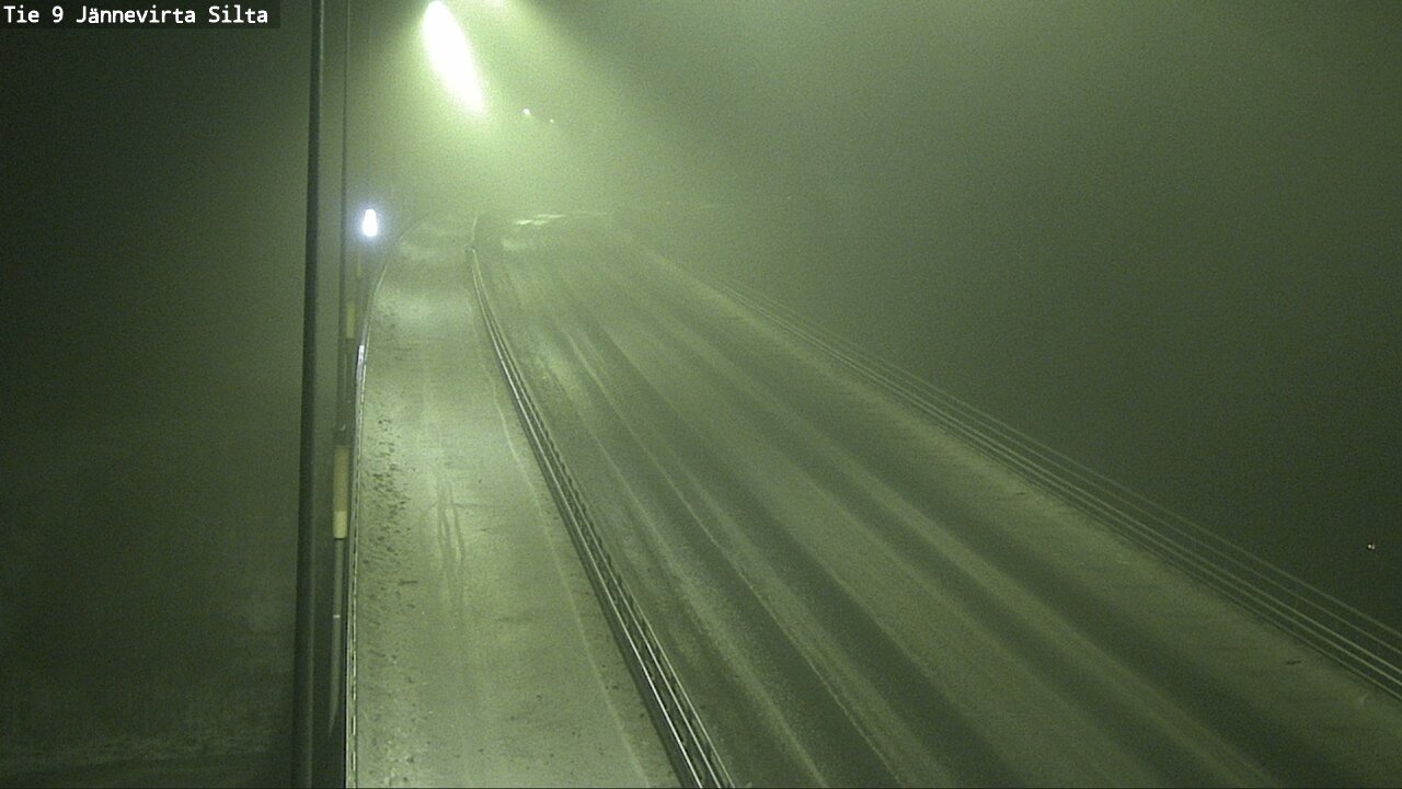 Weather Camera Image Road 9 Kuopio, Jännevirran silta, Kuopio, Pohjois-Savo